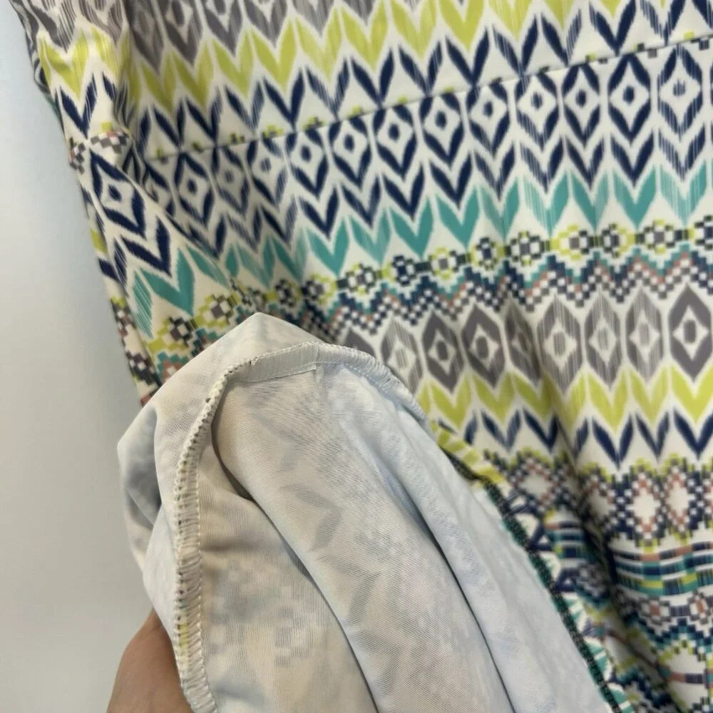 Spunk Wear Women’s Size Small‎ Active Beach Dress Printed Aztec Geometric